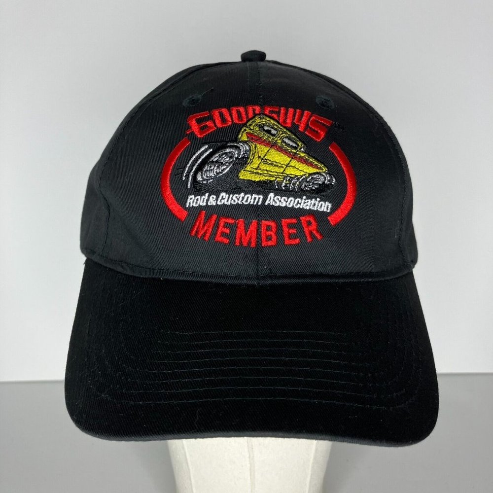 Goodguys Member Rod & Custom Association Cars Black Adjustable Hat